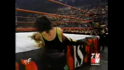 X - pac vs Chris Jericho first blood match Raw! 2000