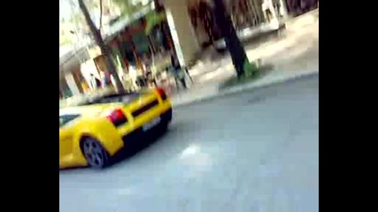 Lamborghini Gallardo в Центъра на Ямбол