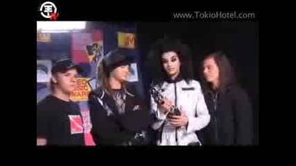 Tokio Hotel Tv [episode 43] Mtv Vma 2008 Dubbed In English