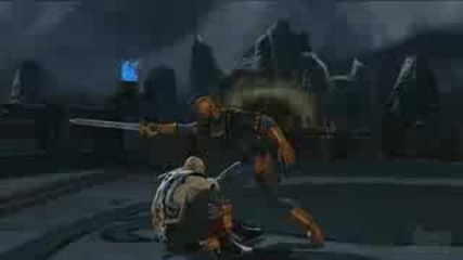 Mk Vs Dc - 4th Mash Up! - Kitana Vs W.woman, Deathstroke Vs Baraka