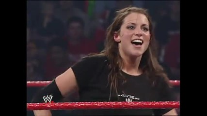 Stephanie Mcmahon vs. Trish Stratus - No Way Out 2001