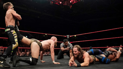NXT UK Tag Team Title Match evolves into a submission free-for-all: NXT UK highlights, May 8, 2019