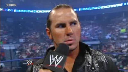 F. N .sd .2009/04/10 Matt Hardy говори за мача си на Wm 25