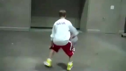 Justin Bieber Nba All Star Dribbling