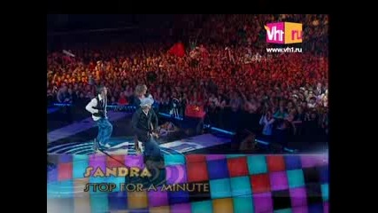 Sandra - Stop For A Minute (дискотека 80х Live) - 1 xvid