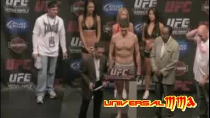 Ufc 101 : Weigh - Ins - Amir Sadollah vs Johny Hendricks