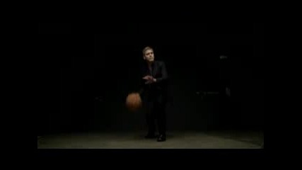 George Clooney Plays Ball