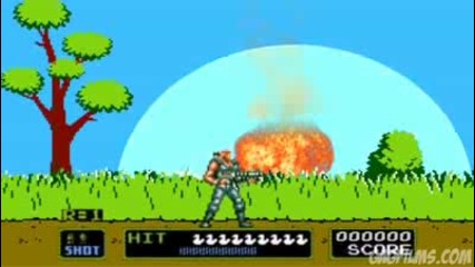 Contra vs. Duck Hunt