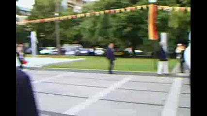 Президента на тържествата в Перник