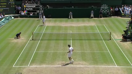 Hd Federer vs Safin 2008 Wimbledon 