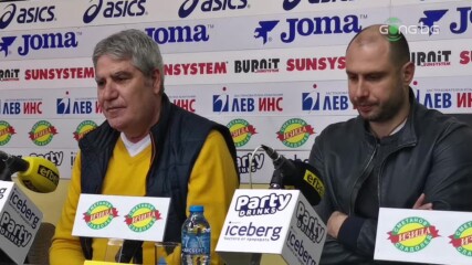 Пресконференция на Хебър след втората поредна титла