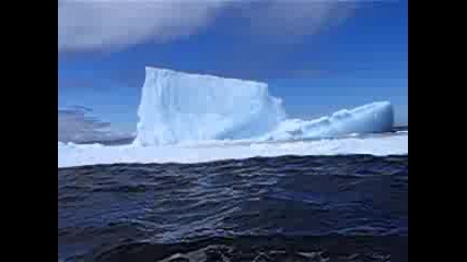 Разпадането на огромен айсберг, Labrador