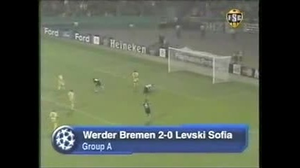 2006 Werder Bremen Germany 2 Levski Sofia Bulgaria 0