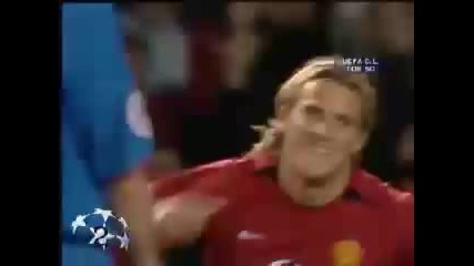 Диего Форлан бележи невероятно от вуле !!!