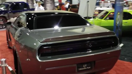 Ridiculous Widebody Dodge Challenger on staggered Savinis