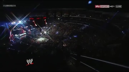 Wwe Summerslam 2012 - Brock Lesnar vs Triple H part1