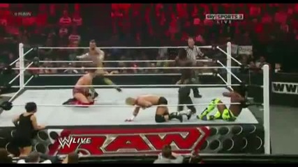 Wwe Raw Chris Jericho Vs Dolph Ziggler Vs The Miz Vs Kofi Kingston Vs R- Truth Vs Cm Punk Part 2