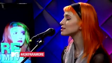 Paramore - Misery Business Live From Mtv