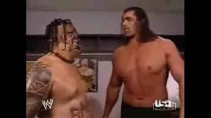 Umaga, The Great Khali, And Shane Mcmahon Backstage.flv