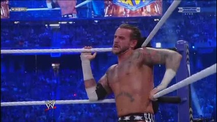 Randy Orton vs Cm Punk 2/2 - Wrestlemania 27 