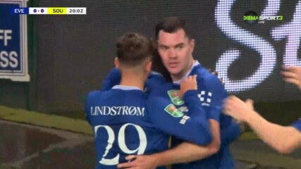 Евертън - Саутхемптън 1:1 /първо полувреме/