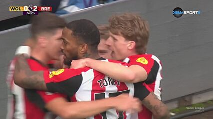Brentford with a Goal vs. Wolverhampton Wanderers FC