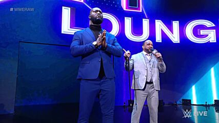 Bobby Lashley takes over “The VIP Lounge” and confronts MVP and Omos: Raw, April 11, 2022