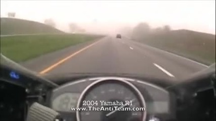 Volvo Wagon vs Yamaha R1 [190 mph]
