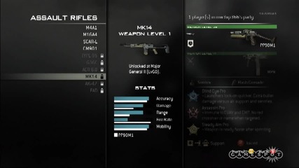Call of Duty Xp 2011: Call of Duty: Modern Warfare 3 - Primary Weapon Menu Gameplay