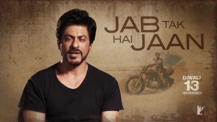 Shahrukh Khan invites you to watch Jab Tak Hai Jaan Trailer - Film releasing November 13 - uget