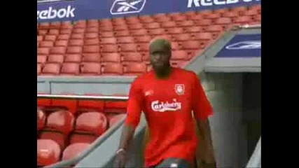 Fernando Torres And Djibril Cisse