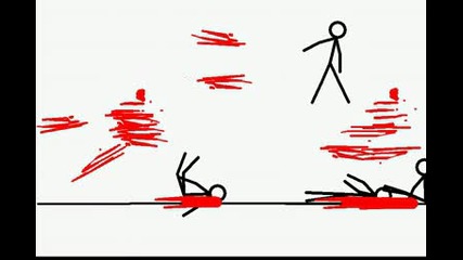 Ninja Vs Mnogo Sticmena