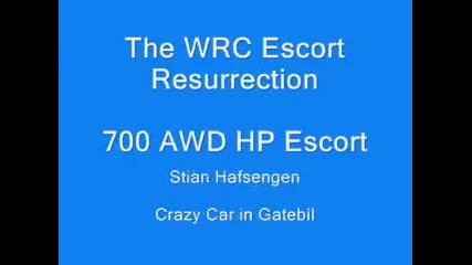 Ford Escort Gatebil 700hp