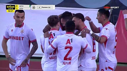 Адриан Лапеня откри резултата за ЦСКА срещу Берое