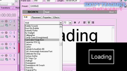 Sony Vegas Tutorial Effect #40 (loading effect) 
