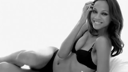 Zoe Saldana for Calvin Klein