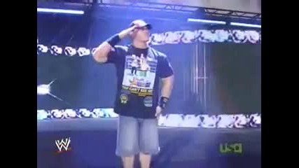 John Cena, Triple H, Kane, & The Undertaker vs. Edge, Randy Orton, Jbl, and Chavo Guererro pt. 1