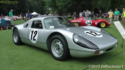 Porsche 904 startup & rev