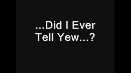 Nick Lachey - Did I Ever Tell You ...