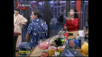 Big Brother F - Николай Шокиран И Огорчен От Елеонора 05.04.10