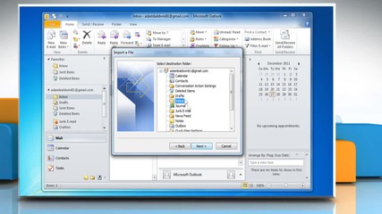 Microsoft® Outlook 2010: How to import Distribution List from a .csv file format on a Windows® 7