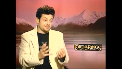 Lord of the Rings 2 Peter Jackson and Sean Astin 