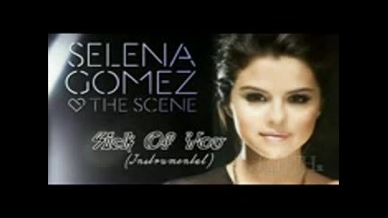Selena Gomez - Sick Of You (instrumental background voice)