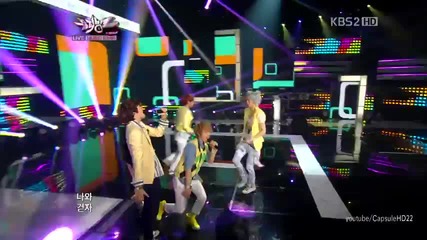 Touch - Le'ts walk together @ Music Bank (01.06.2012)