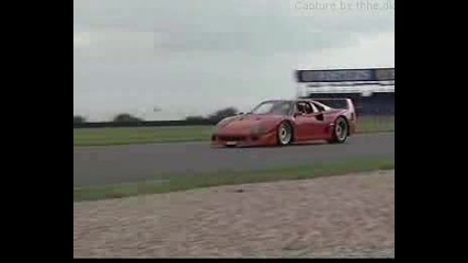 Ferrari F40 Vs Formula 1 Jordan
