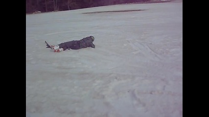 Brutal crash with Chicho K. on skiing (без въздух) :x