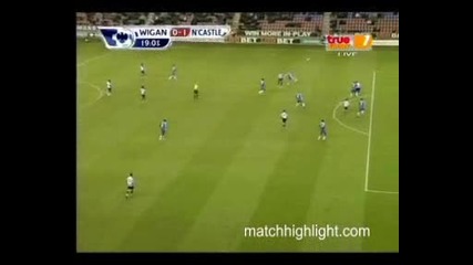 Wigan Athletic - Newcastle United 0:1 (02.01.2011) 