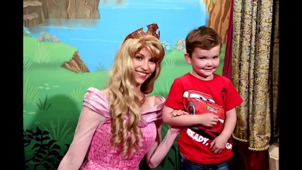 The Princess Pavilion at Disneyland Paris - Royal Invitation with Princess Aurora