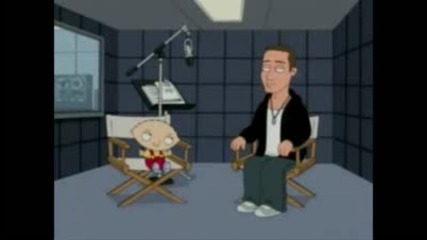 Eminem and Stewe Family Guy