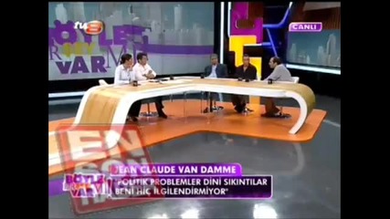 Интервю с Жан - Клод Ван Дам